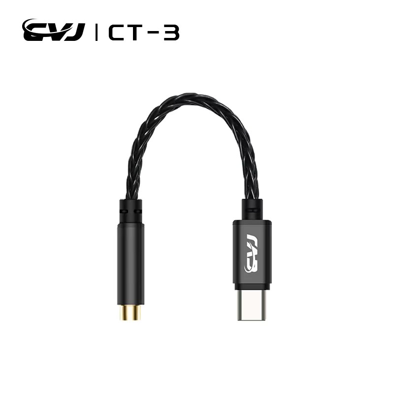 Usb C Earphone - CVJ CT-3 Portable DAC Type-C to