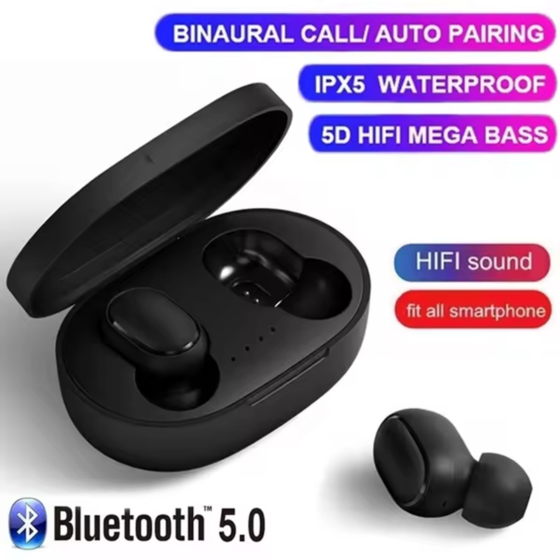 Wireless Earbuds Tws - A6S TWS Earphones Wireless Bluetooth 5.0