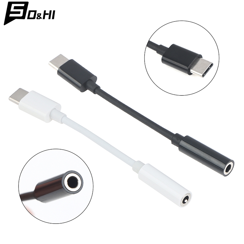 Earphone Splitter Jack - Type-C to 3.5mm AUX Jack Earphone
