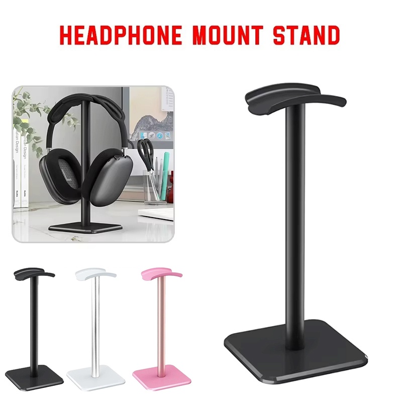 Headphone Stand Desk - Universal Multi-functional Headphone Stand Plastic Portable