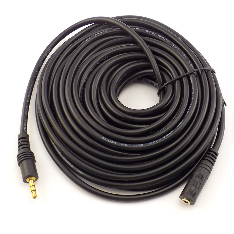 Cable Extension 3.5 - 1.5/3/5/10M 3.5mm Stereo Male to Female
