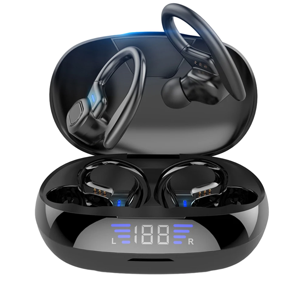 Sports Earphone Hook - VV2 TWS Bluetooth Earphones With Microphones