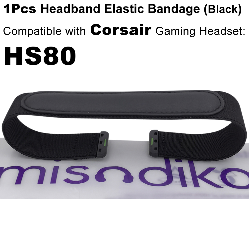 Gaming Headset Rgb - misodiko Headband Elastic Bandage Replacement for