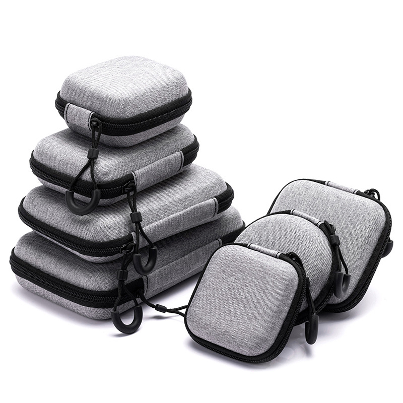 Headphone Case Hard - 1Pc Portable Shockproof Headphone Case Earphone