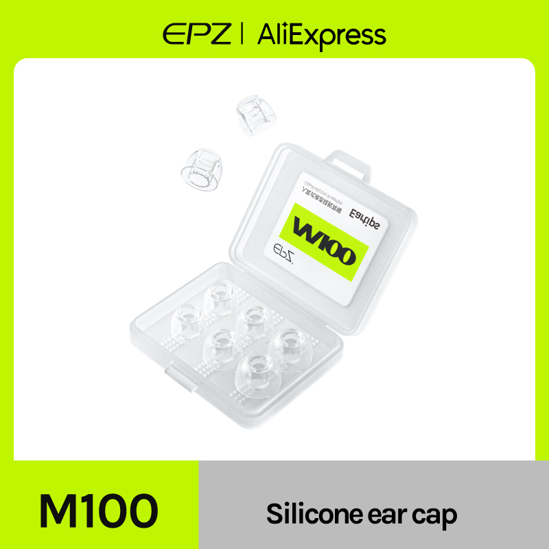 Silicone Ear Tip Replacement - EPZ M100 Ear Tips S/M/L Liquid