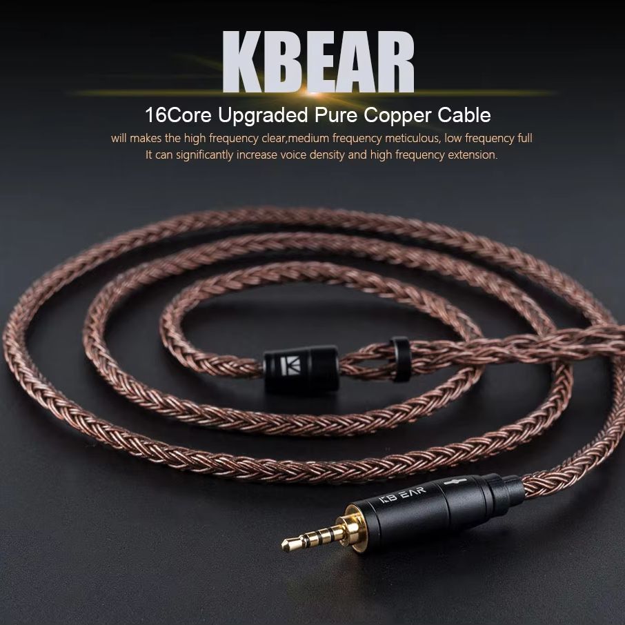In Ear Monitor Iem - KBEAR 16 core 2-pin IEM headphone
