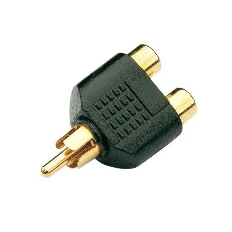 Audio Splitter Y - Lot 10/100PCS RCA Splitter AV Audio