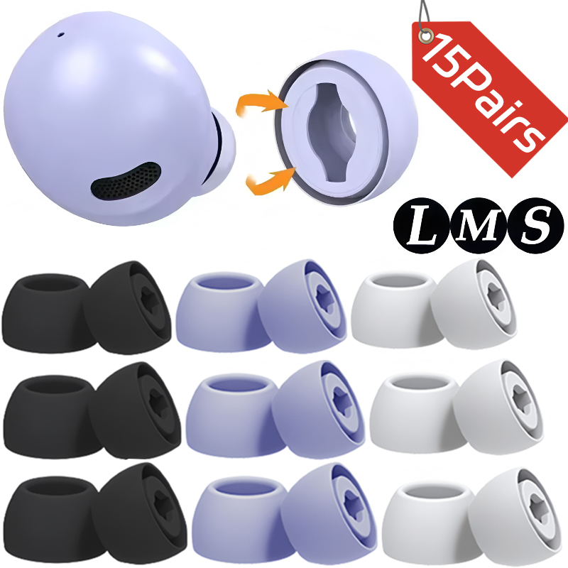 Silicone Ear Tip Replacement - Silicone Ear Tips for Samsung Galaxy
