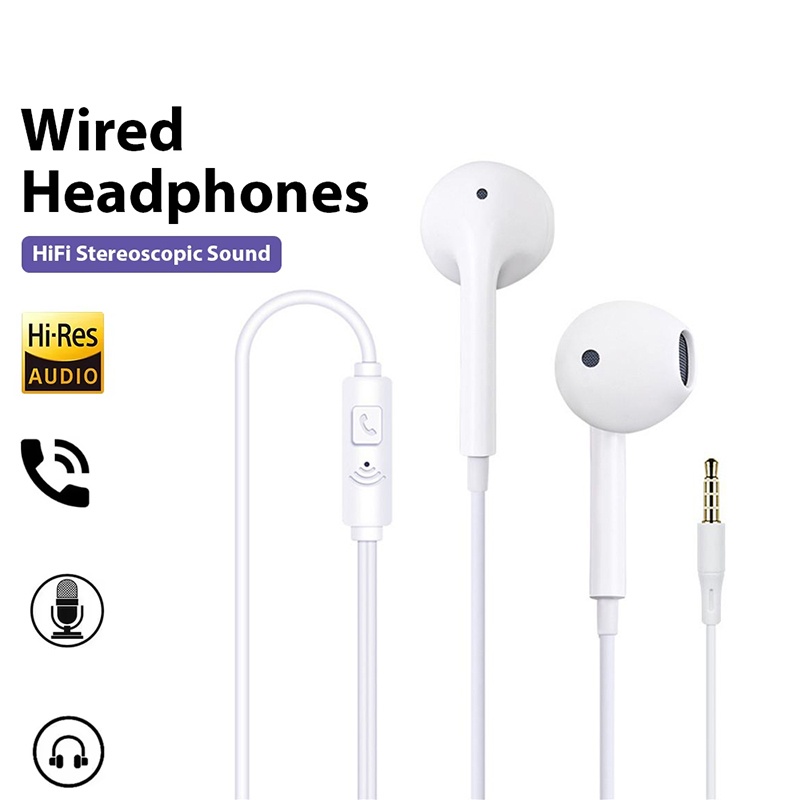 Audiophile Headphone Wired - 3.5mm Wired Earphone In Ear Headset