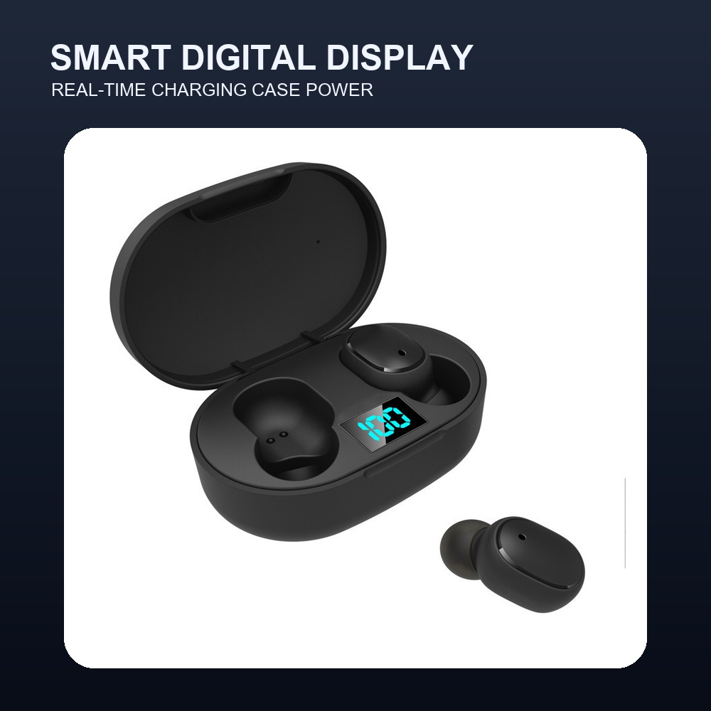 Earbuds Charging Case - Digital Display TWS Bluetooth 5.0 Wireless