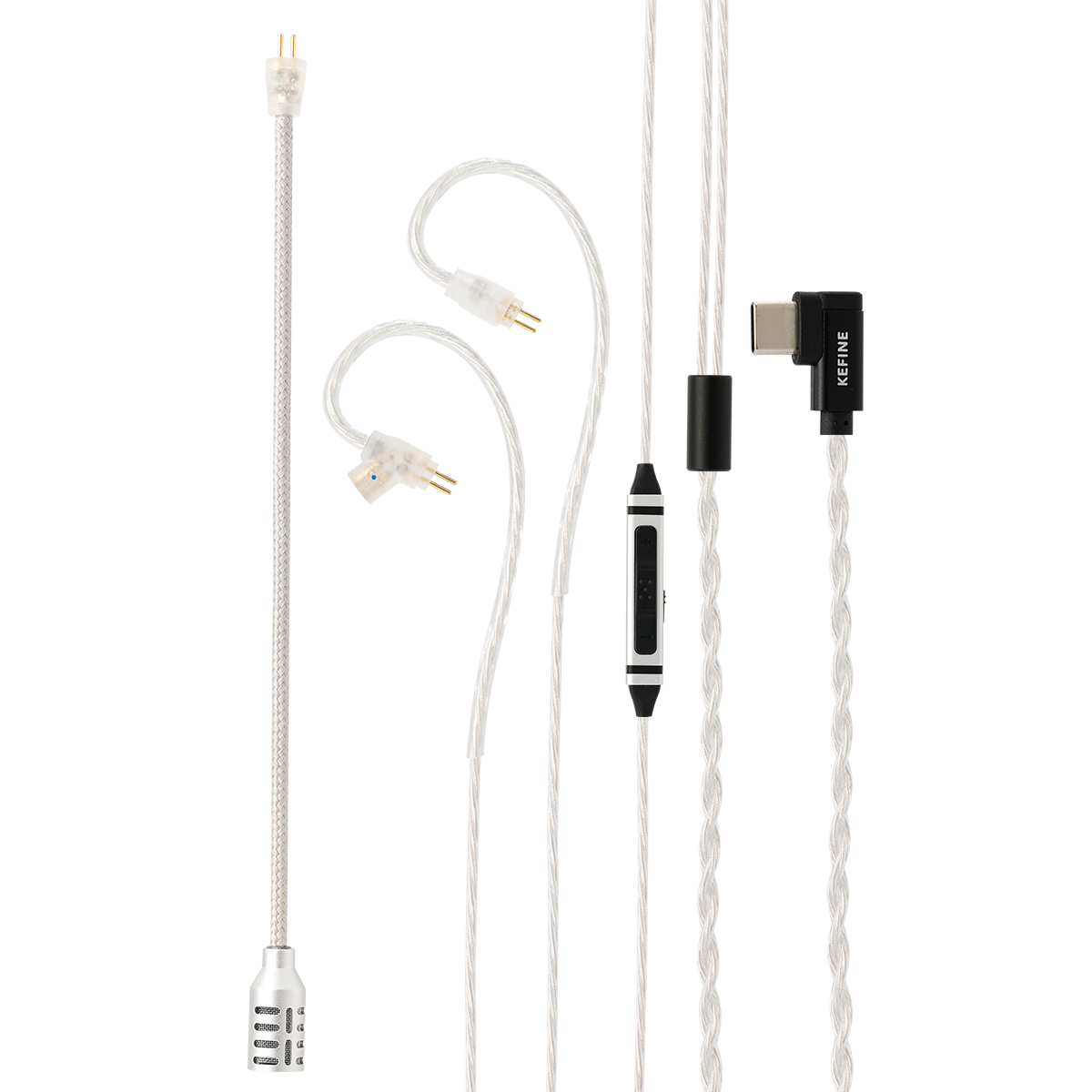 Wired Earphone Mic - Kefine Gaming Cable for HiFi Wired