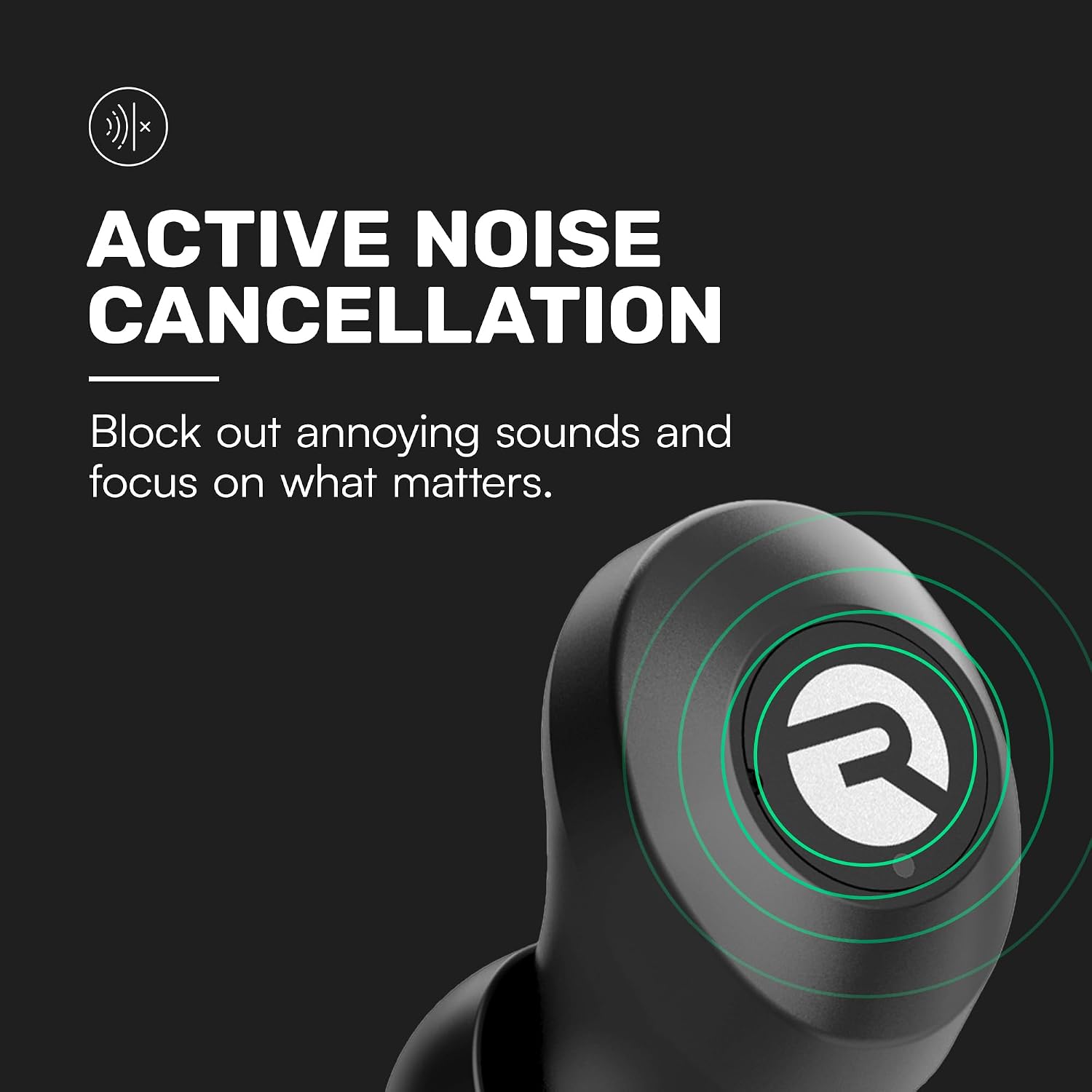 Wireless Earbuds with Active N - огляд і ціна Noise Cancelling Headphone