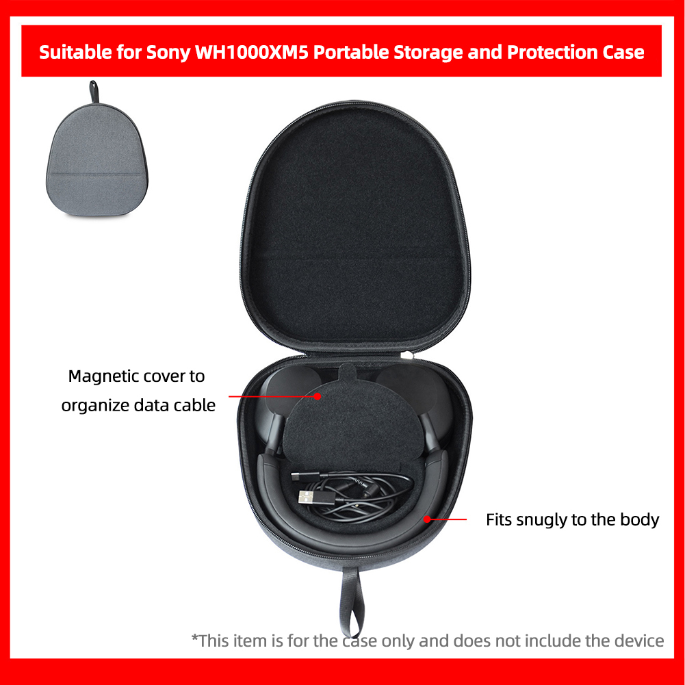 Hard Carrying Case Shockproof  - огляд і ціна Headphone Case Hard
