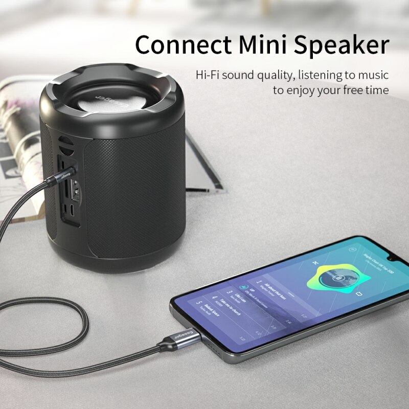 Essager Usb C To 3.5mm Aux Jac - огляд і ціна Earphone Splitter Jack
