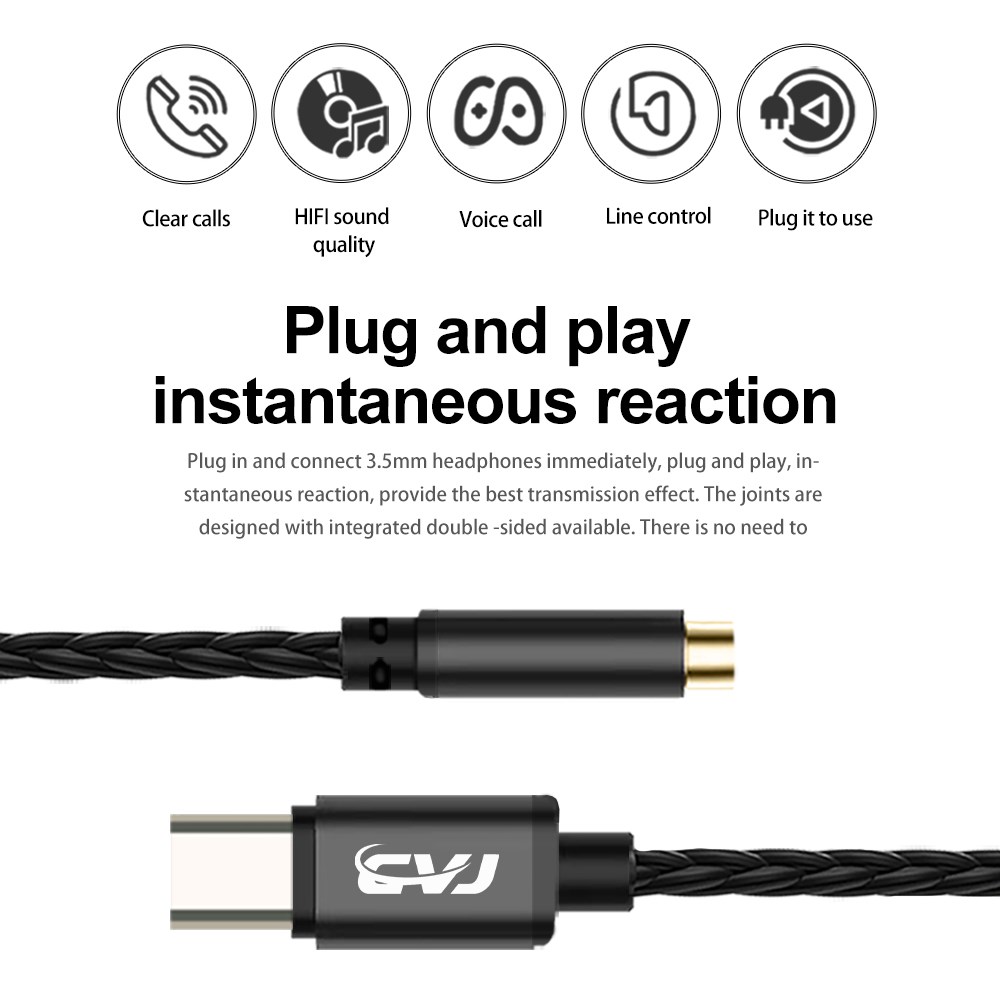 CVJ CT-3 Portable DAC Type-C t - огляд і ціна Usb C Earphone