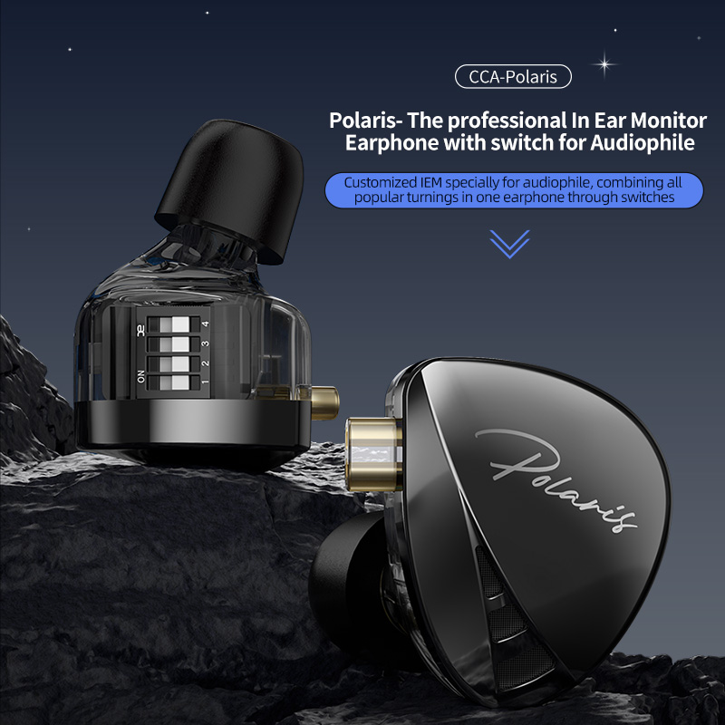 CCA Polaris Earphones HIFI Bas - огляд і ціна Sports Earphone Hook