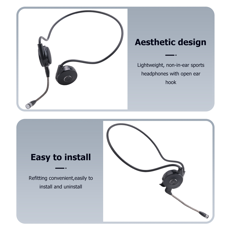 Excellent-Bone Conduction Earp - огляд і ціна Sports Earphone Hook