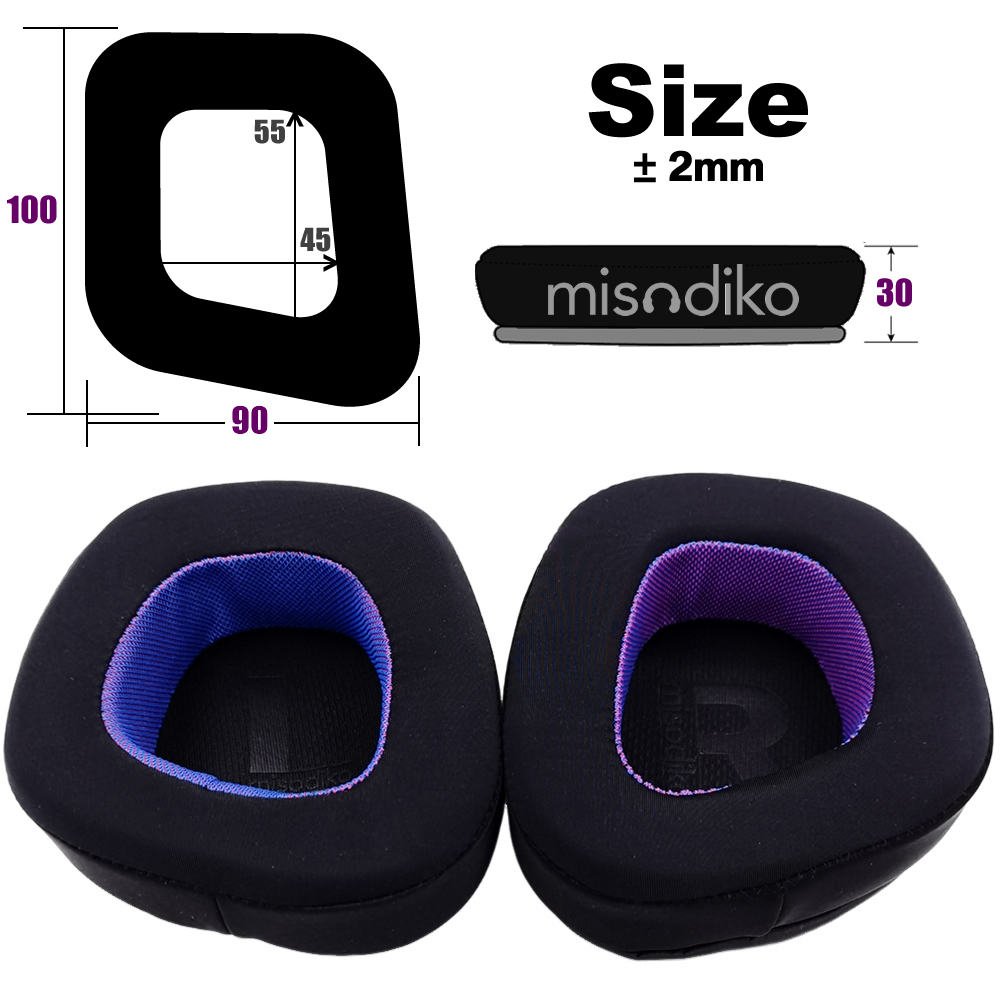 misodiko Upgraded Earpads Repl - огляд і ціна Gaming Headset Rgb