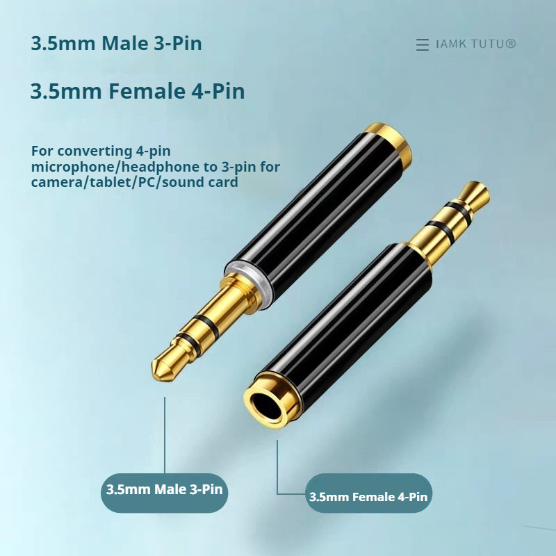 Gold-Plated 3.5mm 3Pole TRS Ma - огляд і ціна Cable Extension 3.5