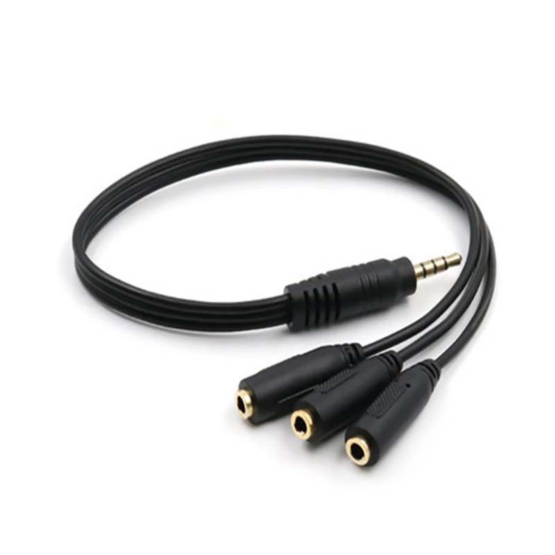 ⭐ 3.5mm 1 Male to 3 Female 3 W - огляд і ціна Earphone Splitter Jack