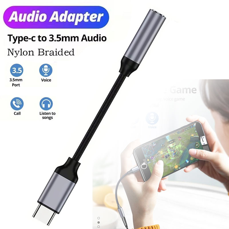 USB C Audio Adapter DAC Type-C - огляд і ціна Audiophile Headphone Wired