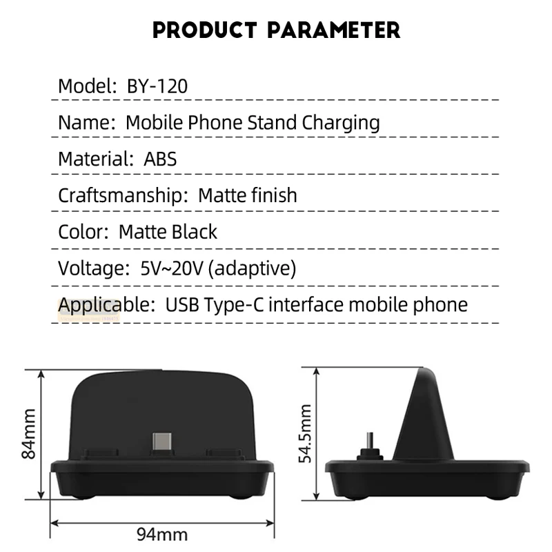 Wireless Charging Stand 120W U - огляд і ціна Usb C Earphone