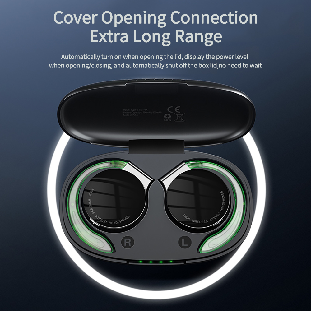 F2 TWS Earphones With Micropho - огляд і ціна Sports Earphone Hook