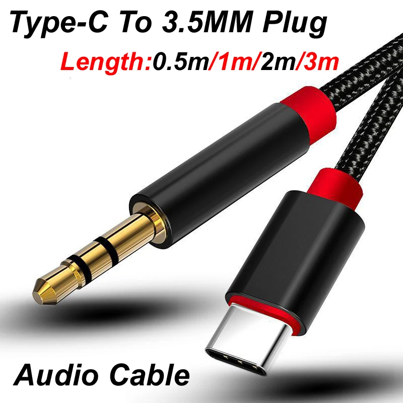 0.5m/1m/2m/3m Type-C USB-C To  - огляд і ціна Audiophile Headphone Wired