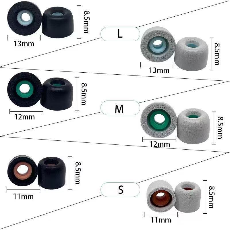 Memory Foam Earphones Ear Pads - огляд і ціна Earphone Foam Tip
