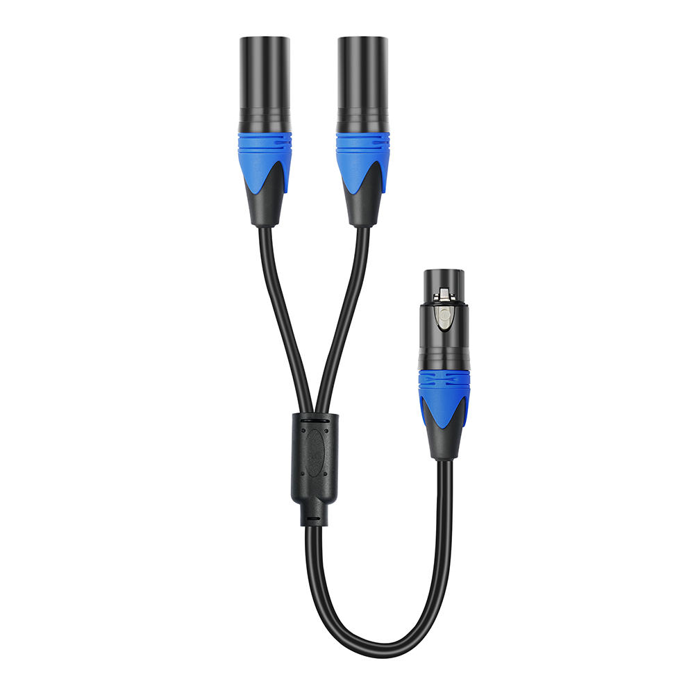 50cm 1 XLR Female To 2 XLR Mal - огляд і ціна Audio Splitter Y