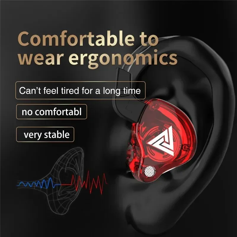 Original QKZ AK6 Copper Driver - огляд і ціна Wired Earphone Mic