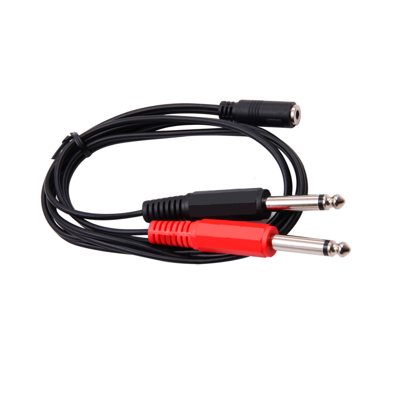 6.35 Mm Male To 2 6.35 Mm 3.5m - огляд і ціна Audio Splitter Y
