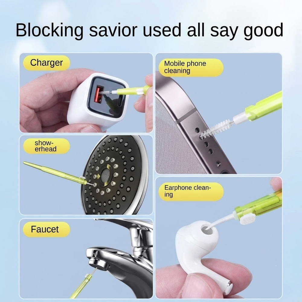 2-in-1 Retractable Phone Clean - огляд і ціна Earbuds Charging Case