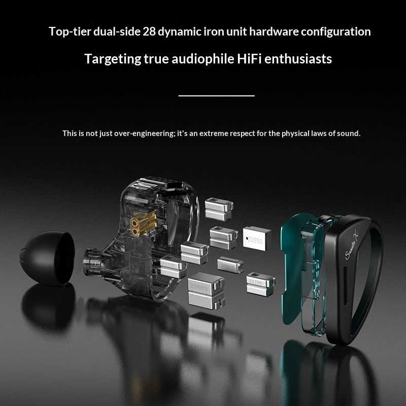 KZ Sonata X In-Ear Monitor Ear - огляд і ціна Audiophile Headphone Wired