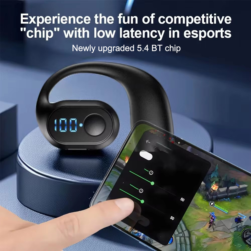 Wireless Bluetooth 5.4 Ear Hoo - огляд і ціна Sports Earphone Hook