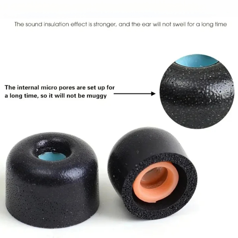 Memory Foam Earphones Ear Pads - огляд і ціна Earphone Foam Tip