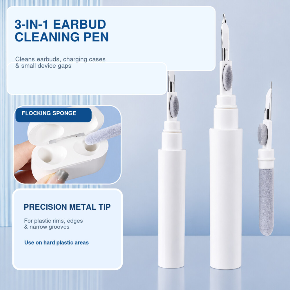3-in-1 Earbud Cleaning Pen wit - огляд і ціна Earbuds Charging Case