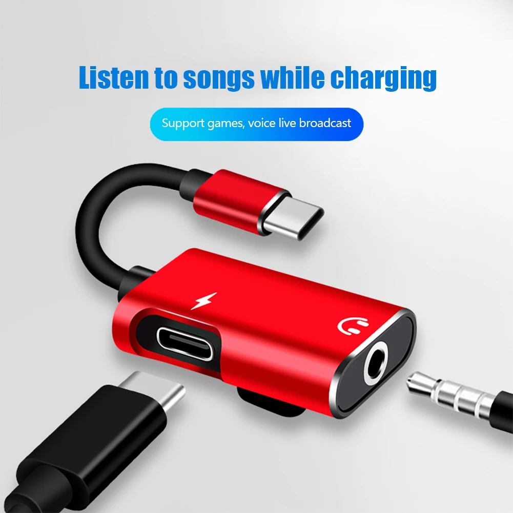 2-in-1 USB-C to 3.5mm Jack Ada - огляд і ціна Earphone Splitter Jack