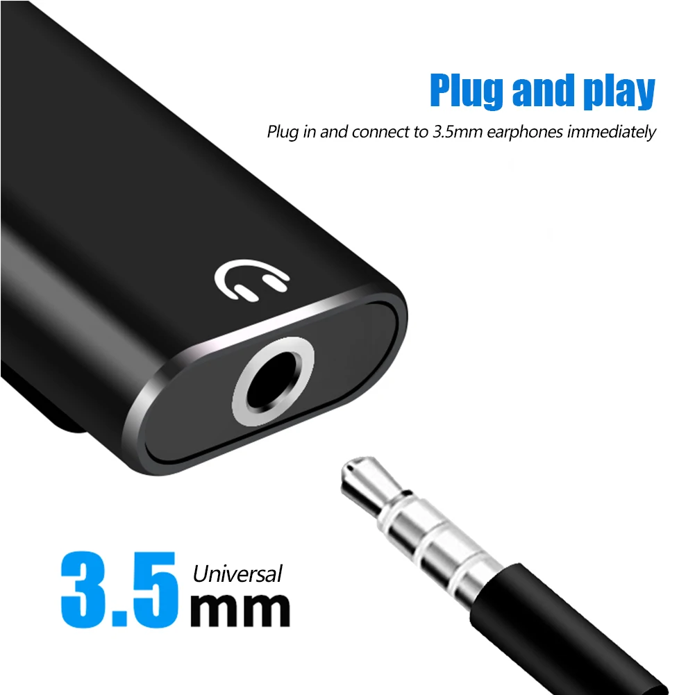 2-in-1 USB-C to 3.5mm Jack Ada - огляд і ціна Earphone Splitter Jack