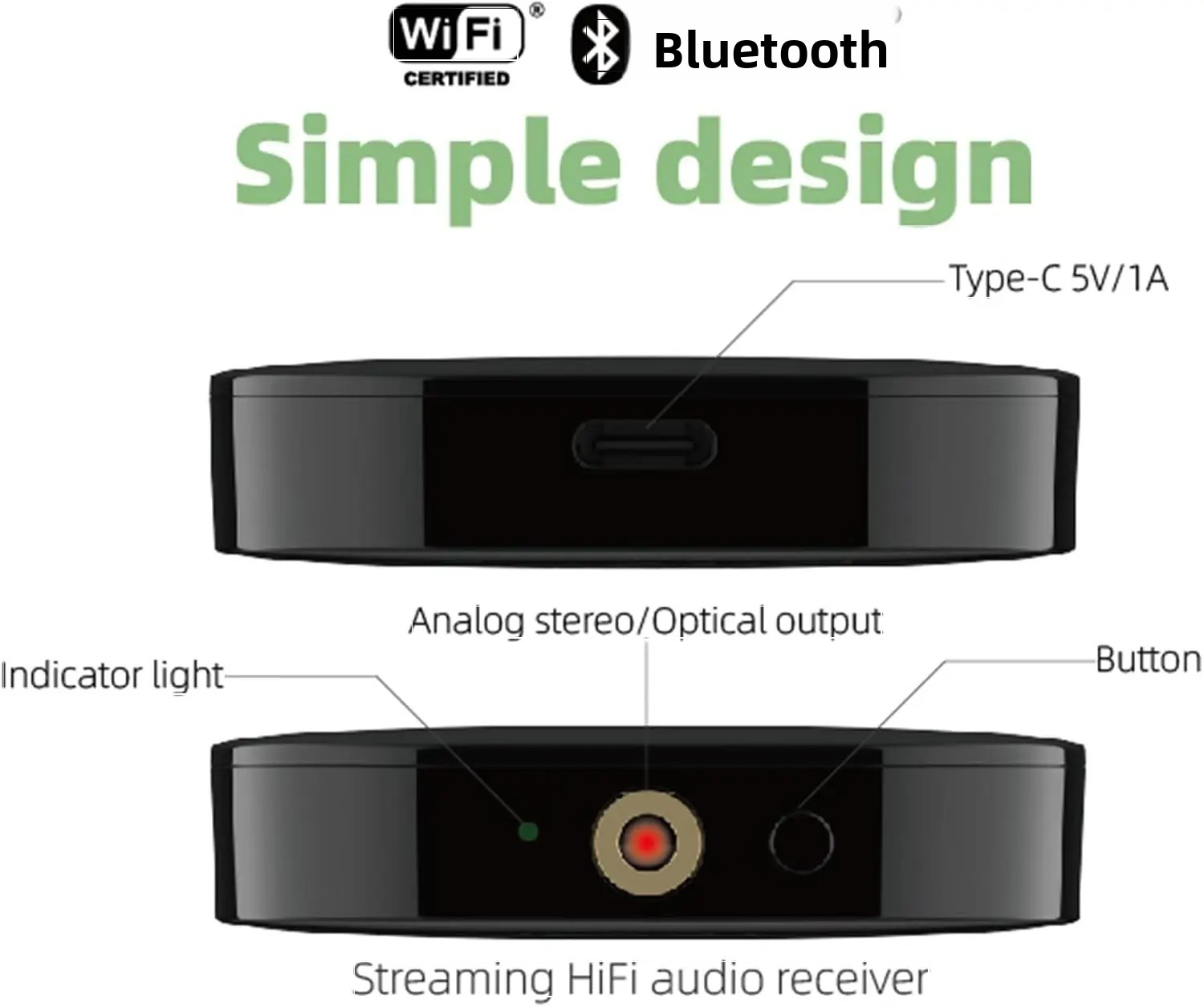 Olio Bluetooth 5.2 Hi-Res Audi - огляд і ціна Bluetooth Adapter Receiver