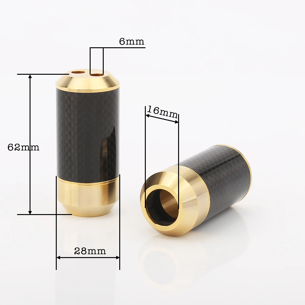 Audiocrast Carbon fiber Gold P - огляд і ціна Audio Splitter Y