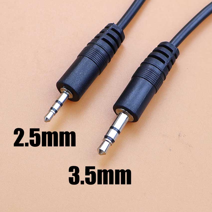1pcs 2.5mm 3.5mm Mono Stereo A - огляд і ціна Audiophile Headphone Wired