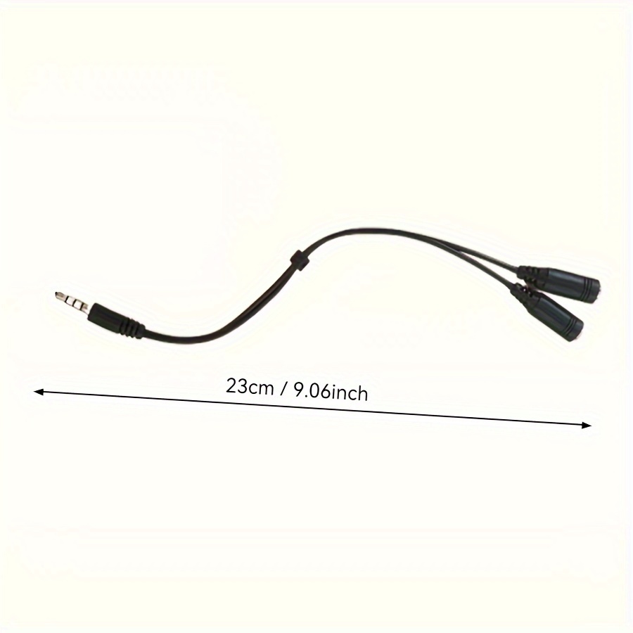 3.5mm Stereo Audio 1Male to 2  - огляд і ціна Audio Splitter Y