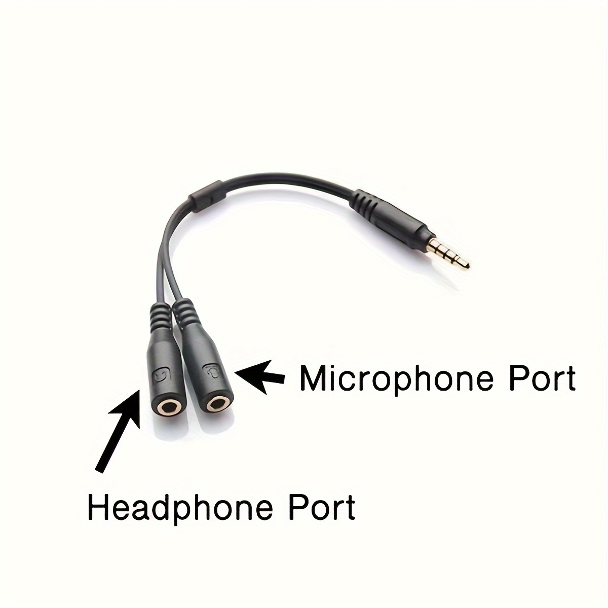 3.5mm Stereo Audio 1Male to 2  - огляд і ціна Audio Splitter Y