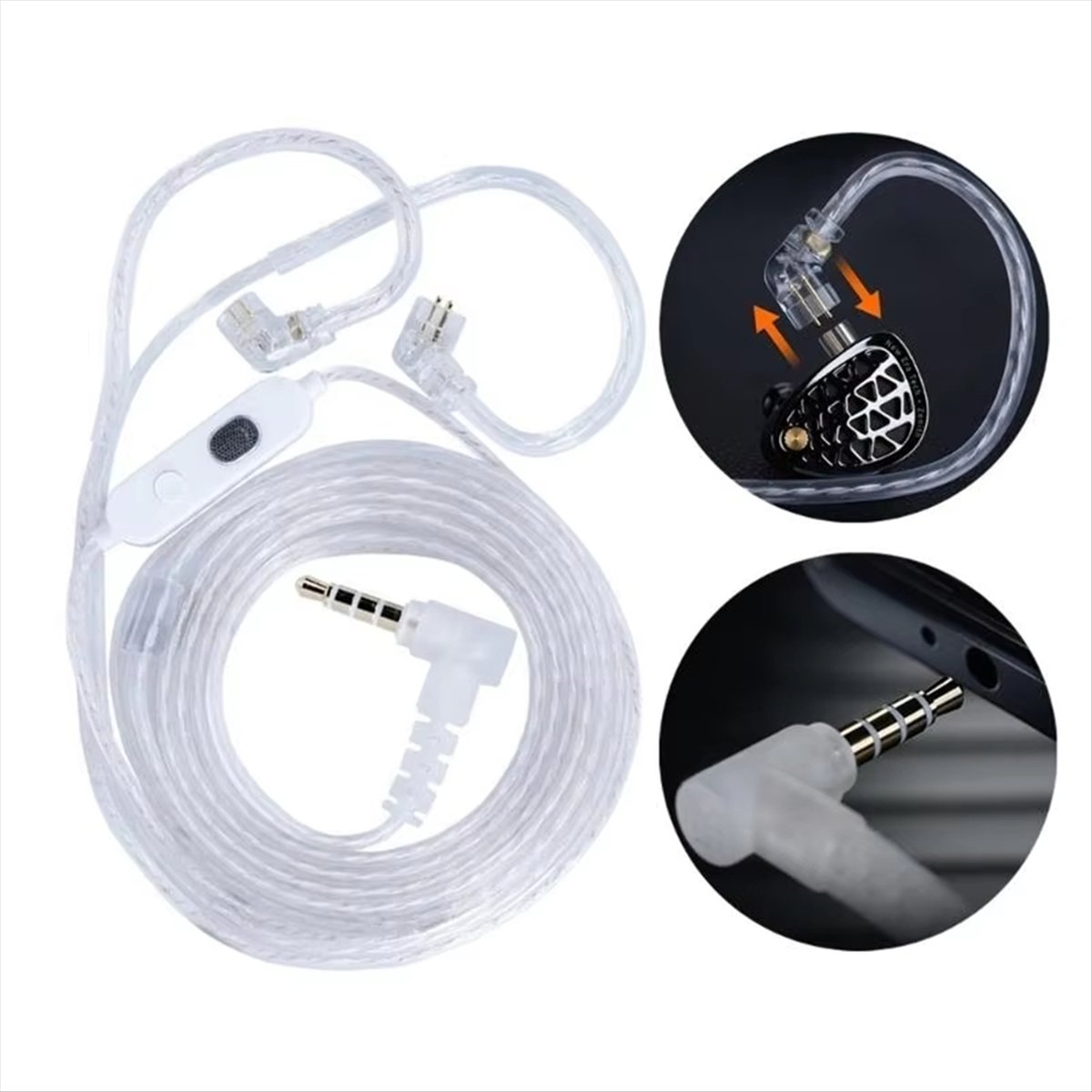 ABAN  Headphone Cord M2 Dual M - огляд і ціна Wired Earphone Mic