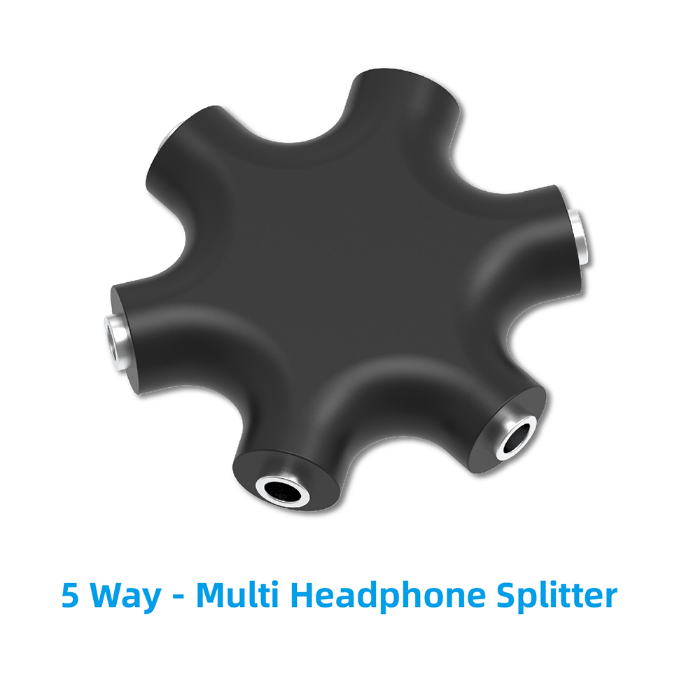 3.5mm Jack Earphone Audio Spli - огляд і ціна Earphone Splitter Jack