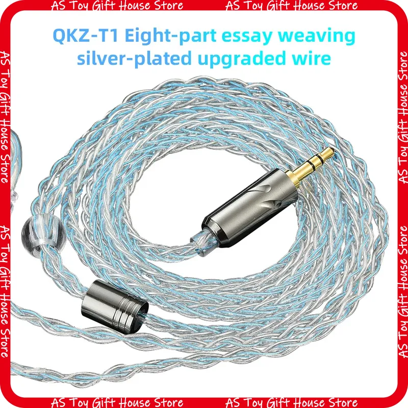 1.2M QKZ T1 -Headphone Upgrade - огляд і ціна Audiophile Headphone Wired