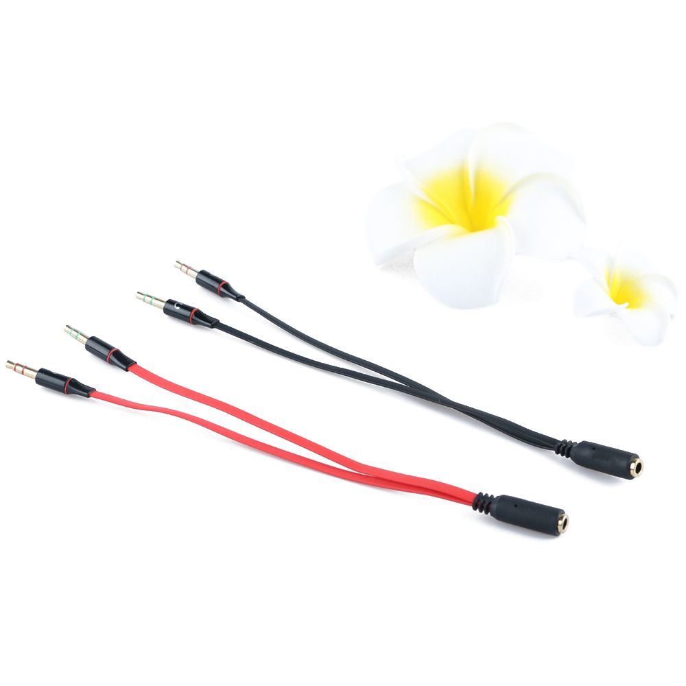 Jack 1 Female To 2 Male Light  - огляд і ціна Earphone Splitter Jack