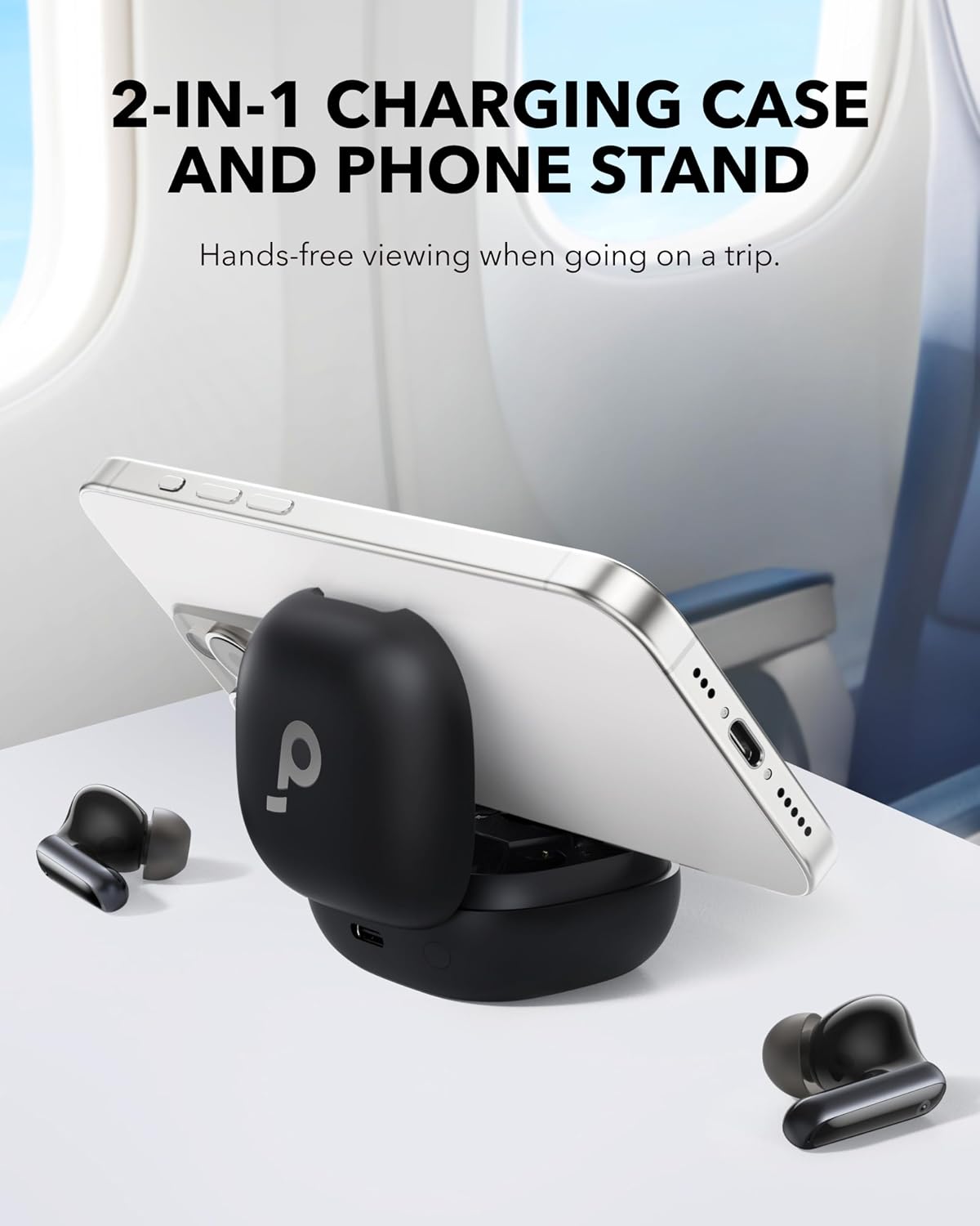 Adaptive Noise Cancelling Earb - огляд і ціна Earbuds Charging Case