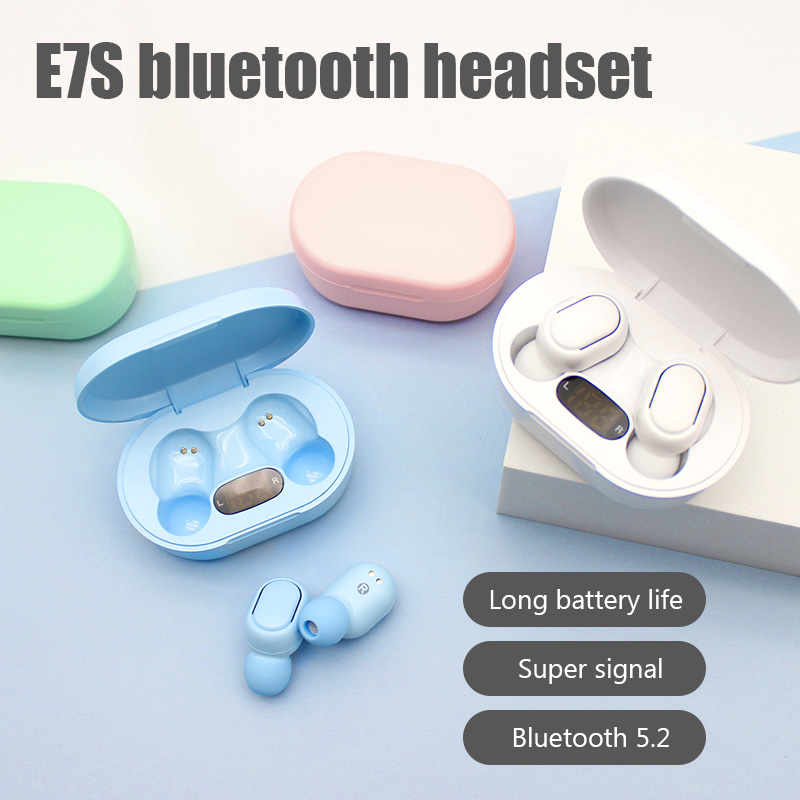 E7S TWS Fone Bluetooth Earphon - огляд і ціна Wireless Earbuds Tws